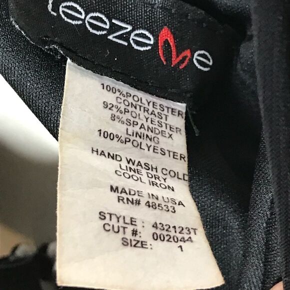 TeezeMe Sz 1 black white tulle ballerina Dress - Picture 5 of 8